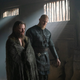 King Harald Finehair (Peter Franzén) and King Bjorn Ironside (Alexander Ludwig)